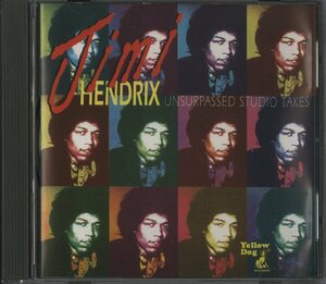 CD/ JIMI HENDRIX / UNSURPASSED STUDIO TAKES / ジミ・ヘンドリックス / 輸入盤 YD050 40119M