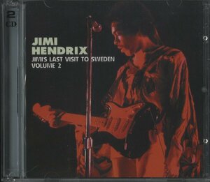 CD/2CD / JIMI HENDRIX / JIMI'S LAST VISIT TO SWEDEN VOLUME 2 / ジミ・ヘンドリックス / 輸入盤 WT2003105/06 40119M