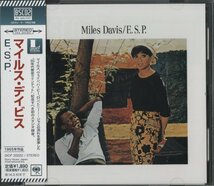 CD/ MILES DAVIS / E.S.P / マイルス・デイヴィス / 国内盤 帯・ライナー SICP30222 31009M_画像1