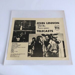 LP/ JOHN LENNON / TELECASTS / ジョン・レノン / ブート盤 TRADE MARK OF QUALITY　TMQ71046 40119