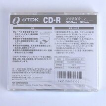 【未開封】TDK CD-R CDR-R63S 63分_画像2