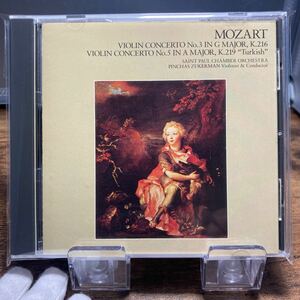 ☆中古CD☆ モーツァルト：ヴァイオリン協奏曲第3番＆5番　トルコ風　ズーカーマン　THE GREAT COLLECTION OF CLASSICAL MUSIC 58