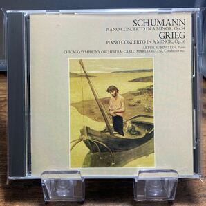 ☆中古CD☆ シューマン＆グリーク：ピアノ協奏曲集 ルービンシュタイン THE GREAT COLLECTION OF CLASSICAL MUSIC 67の画像1