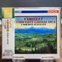 ☆中古2CD☆ イタリア合奏団　コレッリ：合奏協奏曲　作品6 2枚組CD DENON_画像1