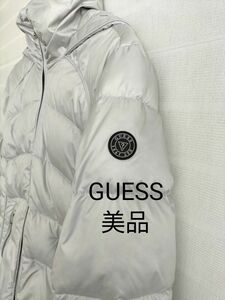 【美品】　GUESS　フードダウンジャケット