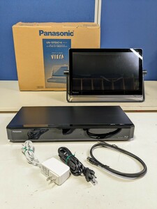 1297　プライベートビエラ　15V型　Panasonic　UN-15TDX7-K　Blu-rayディスクレコーダー付ポータブル地上・BS・110度CSデジタルテレビ