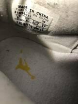 観賞用 NIKE AIR JORDAN4 RETRO LS US9 27.0 レアエア TOUR YELLOW RARE AIR 314254-171_画像8