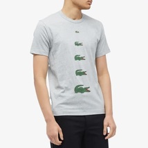 COMME des GARCONS SHIRT x LACOSTE MULTI CROC TEE (XL)_画像3