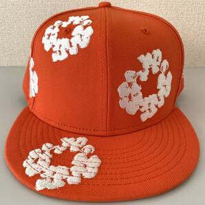 DENIM TEARS New Era Cotton Wreath 59/50 Orange