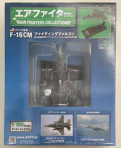 送料510円〜 未開封品 エアファイターコレクション vol.31 1/100 F-16CM ファイティングファルコン ワイルドヴィーズル50周年記念塗装機