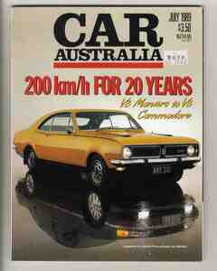 【d1073】89.7 CAR AUSTRALIA／トヨタカローラ、ホールデンHSV SV89、200km/h超ホールデンの20年、...