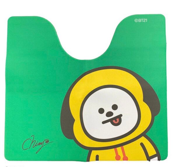 【新品未使用】 BT21 トイレマット CHIMMY