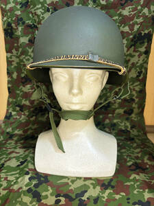 陸上自衛隊 66式鉄帽（中帽１形 + 外帽M2ヘルメット)