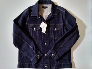 新品 タグ付き ユニクロ ジーンズ UNIQLO JEANS デニム ジャケット Gジャン XXL 68