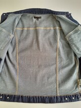 新品 タグ付き ユニクロ ジーンズ UNIQLO JEANS デニム ジャケット Gジャン XXL 67_画像8