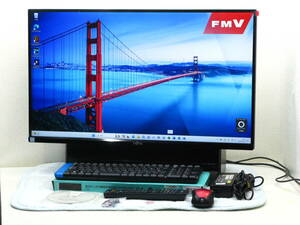 (B-03)★新品液晶★ESPRIMO FH93/A3 i7-6700HQ★SSD 512GB HDD 3TB★16GB★27型ワイド　地デジ/TV ダブル録画★windows11★office2021★