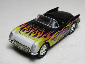 Chevrolet Corvette 1/64 シボレー 1953 C1 初代 コルベット アダルトコレクション V8 フレイムス Hot Rod V8 CUSTOM マテル製 本体のみ