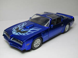 Pontiac Firebird Trans Am 1/24 GM ポンティアック ファイアーバード トランザム 1977 V8 USA ブルーメタ Tバード Jada製 イーグルマスク