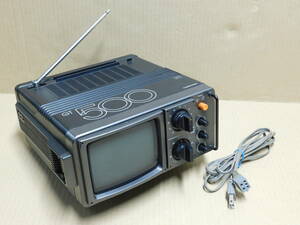 東芝　トランジスタ　テレビ （ICトランジスタ式） GT-500