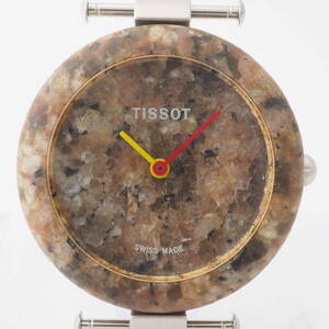 ティソ ラウンド R150 TISSOT クォーツ 石文字盤 ロックウォッチ ボーイズ 男女兼用 腕時計 フェイスのみ[904-AO6