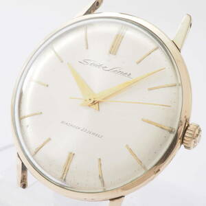 【希少品】セイコー ライナー J14069 LN SEIKO Liner 14K GOLD FILLED 23石 SS 手巻き ゴールド メンズ 男性 腕時計 フェイス[1911095-BG7