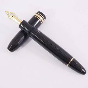 モンブラン マイスターシュテュック 149 MONTBLANC MEISTERSTUCK 18C 18金 ブラック×ゴールド 万年筆[Pa1313-EK1