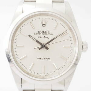 【希少品】ロレックス エアキング プレシジョン Air-king Ref,14000 ROLEX OYSTER PRECISION Cal,3000 自動巻 メンズ 腕時計[A459711-BN8