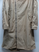 SALE30%OFF/nude:masahiko maruyama ・ヌード:マサヒコマルヤマ/MULTI ZIP MILITARY HOODIE COAT - WITHOUT PATCHES/Beige・1_画像4