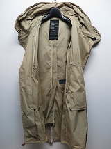 SALE30%OFF/nude:masahiko maruyama ・ヌード:マサヒコマルヤマ/MULTI ZIP MILITARY HOODIE COAT - WITHOUT PATCHES/Beige・1_画像10