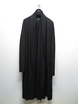 SALE40%OFF/JULIUS・ユリウス/RAYON/COTTON CLOTH SHIRT1/BLACK・1_画像1