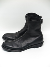 SALE35%OFF/JULIUS・ユリウス/COW SKIN FOOT WEAR/BLACK・1_画像2