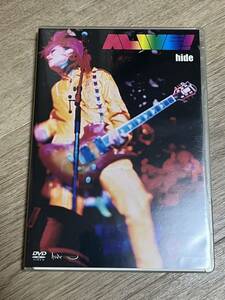 中古DVD hide ALIVE! 3枚組