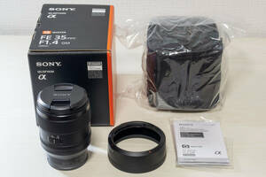 SONY ソニー FE 35mm F1.4 GM SEL35F14GM 1年前新品購入 動画のみ数回使用の中古美品