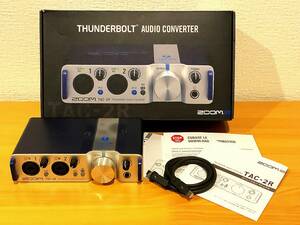 ZOOM TAC-2R オーディオインターフェース Thunderbolt 美品！