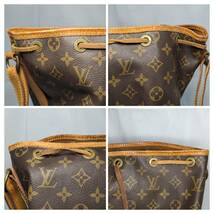 THR-351　LOUIS VUITTON　ルイヴィトン　モノグラム　ノエ　M42224　ショルダーバッグ　巾着型_画像4