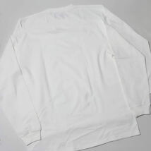 [ヘインズ] ビーフィー ロングスリーブTシャツ BEEFY-T 綿100% 肉厚生地 H5186 メンズ ホワイト XL 2枚組_画像7