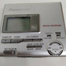 【当時物】【長期保管】【ジャンク品】 Panasonic ポータブルMDレコーダー SJ-MR100_画像6