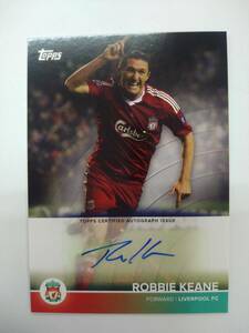 値下げ TOPPS 2021-22 LIVERPOOL FC Team Set BA-RK ROBBIE KEANE AUTO 特価即決 21-22 ロビー キーン 直筆サイン