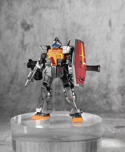 バンダイ　機動戦士ガンダム　カプセルアクション　ジム　塗装済完成品