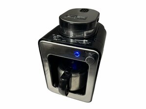 siroka シロカ STC-501 全自動 コーヒーメーカー crossline 家庭用 コーヒーミル ドリップ式 580ml 家電 本体 豆 粉両対応 高性能 多機能