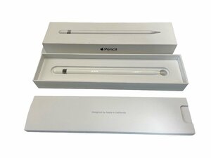 ■Apple pencil 第1世代 MK0C2J/A A1603 元箱付 アップルペンシル Bluetooth Lightningコネクタ ホワイト 白 マグネット式キャップ