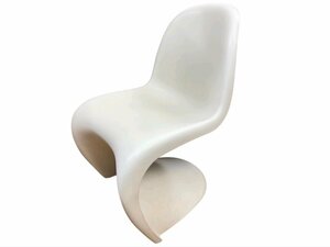◎ヴィトラ vitra Panton Chair パントンチェア ホワイト 椅子 ミッドセンチュリー Verner Panton 刻印 白【店頭引取可能】