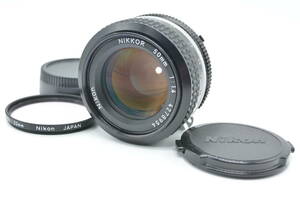 【綺麗な光学】Nikon Nikkor 50mm f1.4 Ai ニコン 単焦点レンズ【完動品】【同梱・時間指定可】#39540