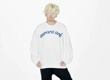 BUMP OF CHICKEN aurora ark Crew Neck Sweat/WHITE スウェット_画像1