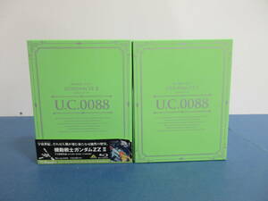 024)U.C.ガンダム Blu-ray ライブラリーズ 機動戦士ガンダムZZ メモリアルボックス Part.I/Part.II 2点セット