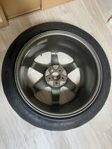 【希少】RAYS TE37 SL 9.5j×18 +45 PCD100 5H 中古2本 GR86 カローラ　カロスポ_画像3