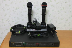 ◆BMB/WT-8000/電波式一ワイヤレスマイクセット/動作品◆