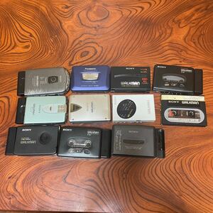 SONY Panasonic WM-20 WM-F509 等　カセットプレーヤー 11個　まとめ売り　ジャンク