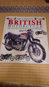 the complete British motorcycle JOHN CARROLL 洋書 コンプリート ブリティッシュ モーターサイクル ジョンキャロル 傷みあり