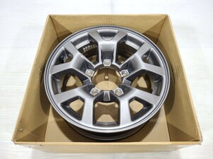 【 美品 】 スズキ ジムニー シエラ JB74 純正 15インチ 5.5J 5穴 PCD139.7 +5 ハブ径約108㎜ 1本価格